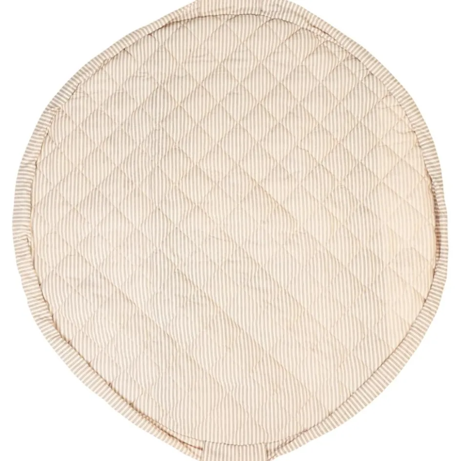 Best Play&Go Tapis de jeu 2 en 1 Noomad Organic Soft Stripes Blue