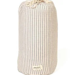 Best Play&Go Tapis de jeu 2 en 1 Noomad Organic Soft Stripes Blue