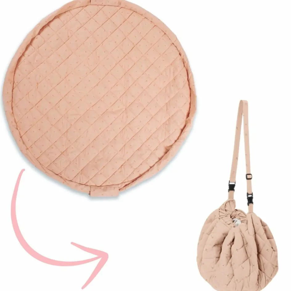 Tapis de jeu 2 en 1 Noomad Organic Soft Fleuri|Play&Go Best