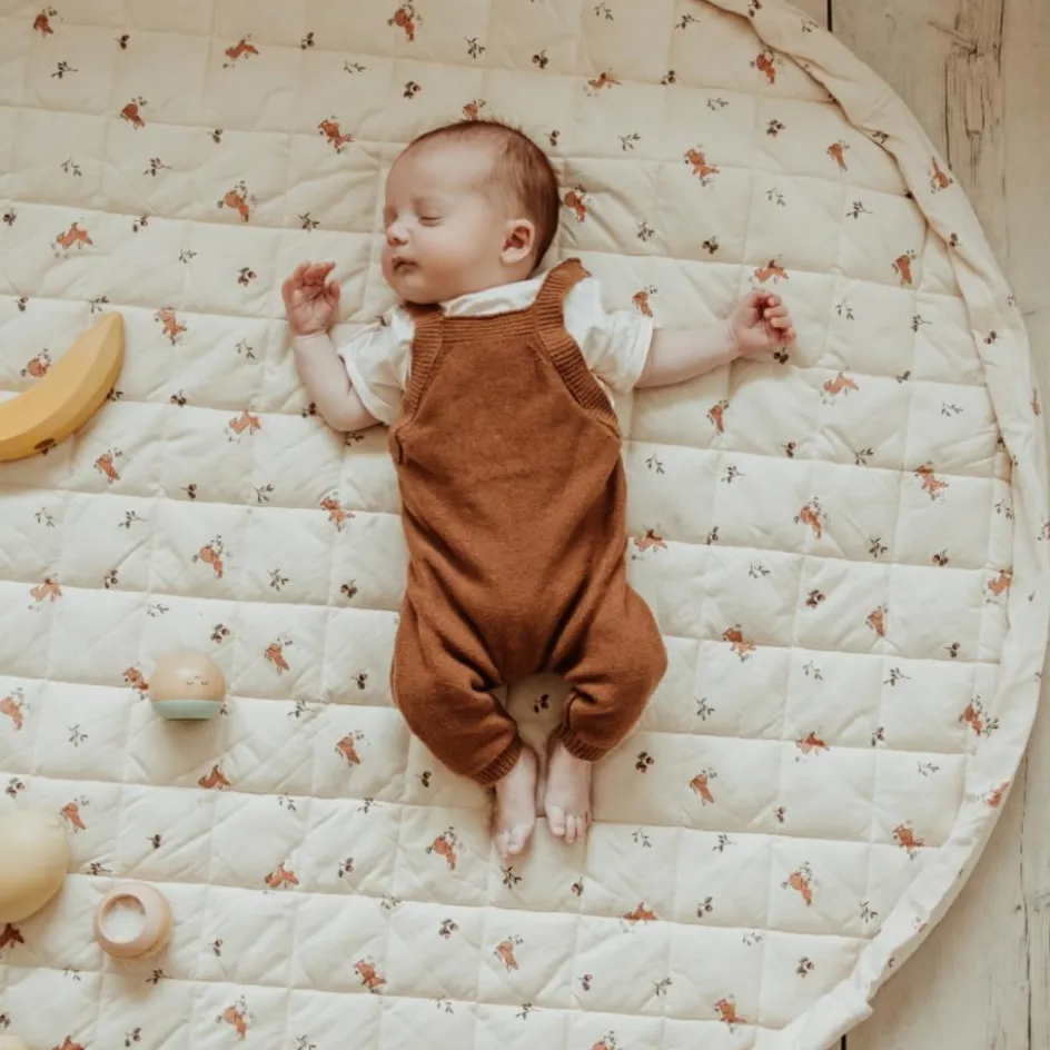 Tapis de jeu 2 en 1 Noomad Organic Soft Rabbit|Play&Go New