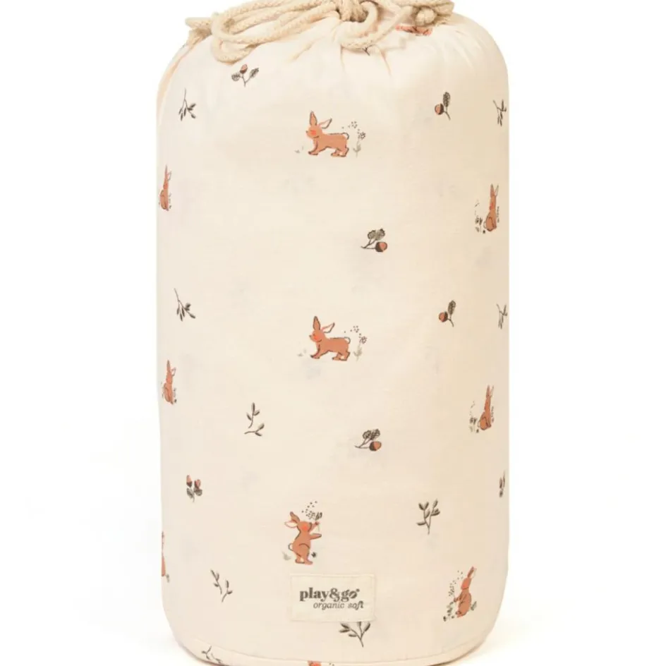 Tapis de jeu 2 en 1 Noomad Organic Soft Rabbit|Play&Go New