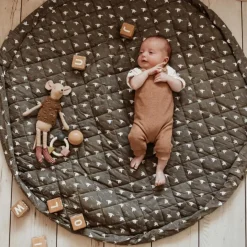 Best Play&Go Tapis de jeu 2 en 1 Noomad Organic Soft Birds