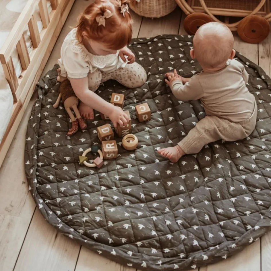 Best Play&Go Tapis de jeu 2 en 1 Noomad Organic Soft Birds