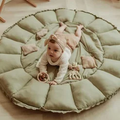 New Play&Go Tapis de jeu 3 en 1 Organic Coco Vert