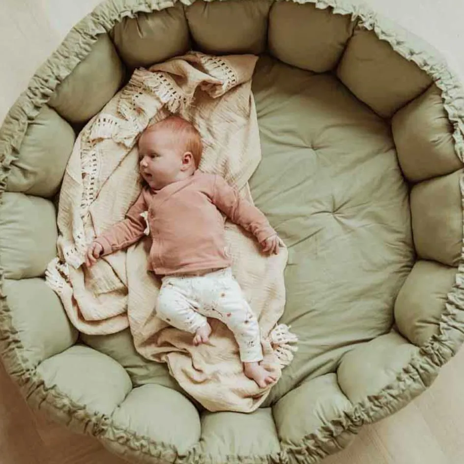 New Play&Go Tapis de jeu 3 en 1 Organic Coco Vert