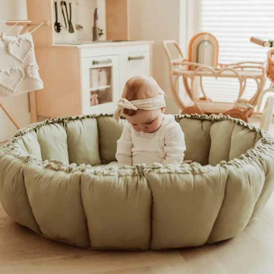 New Play&Go Tapis de jeu 3 en 1 Organic Coco Vert