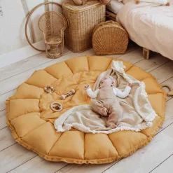 Discount Play&Go Tapis de jeu 3 en 1 Organic Coco Moutarde