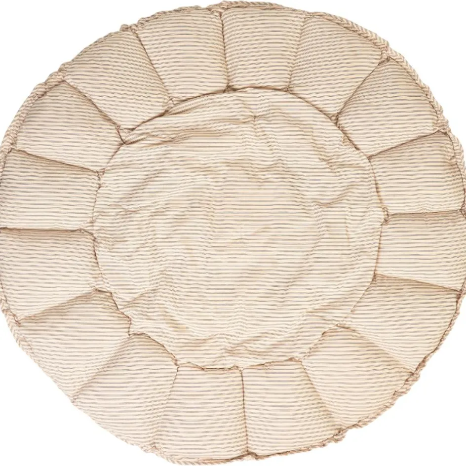 Tapis de jeu 3 en 1 Organic Coco Stripes Blue|Play&Go Outlet