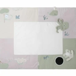 Tapis de jeu Animals Laurel Green-Warm Linen (75 x 95 cm)|Baby's Only Sale