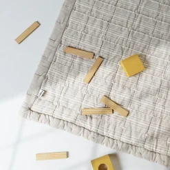 Discount Nattiot Tapis de jeu baby relax Anna sable M (100 x 140 cm)