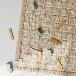 Tapis de jeu baby relax mat Anna caramel M (100 x 140 cm)|Nattiot