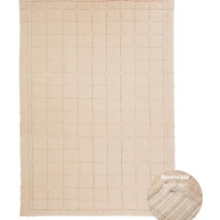 Best Nattiot Tapis de jeu baby relax mat Terracotta M (100 x 140 cm)