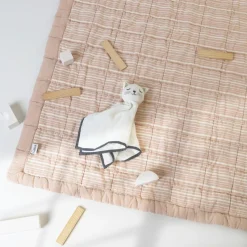 Best Nattiot Tapis de jeu baby relax mat Terracotta M (100 x 140 cm)