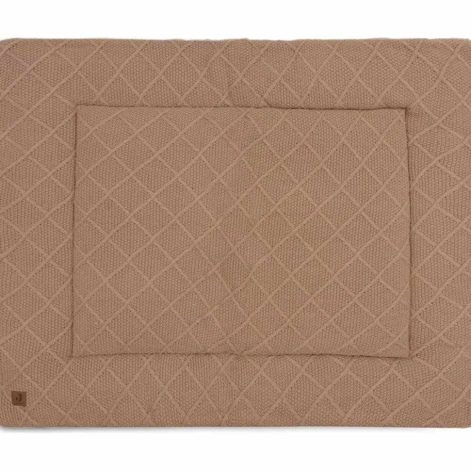 Tapis de jeu Check Knit Biscuit (75 x 95 cm)|Jollein Outlet