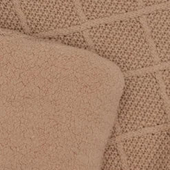 Tapis de jeu Check Knit Biscuit (75 x 95 cm)|Jollein Outlet