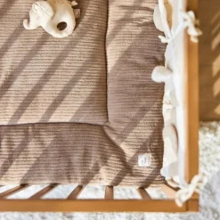 Discount Jollein Tapis de jeu Cloudy Rib Milky Coffee (100 x 100 cm)