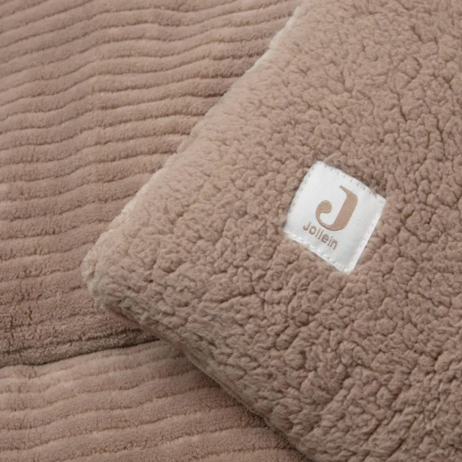 Discount Jollein Tapis de jeu Cloudy Rib Milky Coffee (100 x 100 cm)