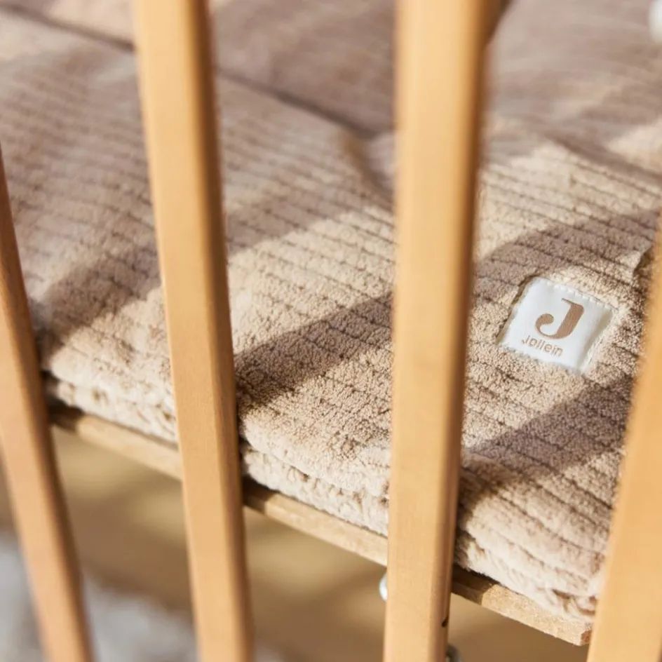 Discount Jollein Tapis de jeu Cloudy Rib Milky Coffee (100 x 100 cm)