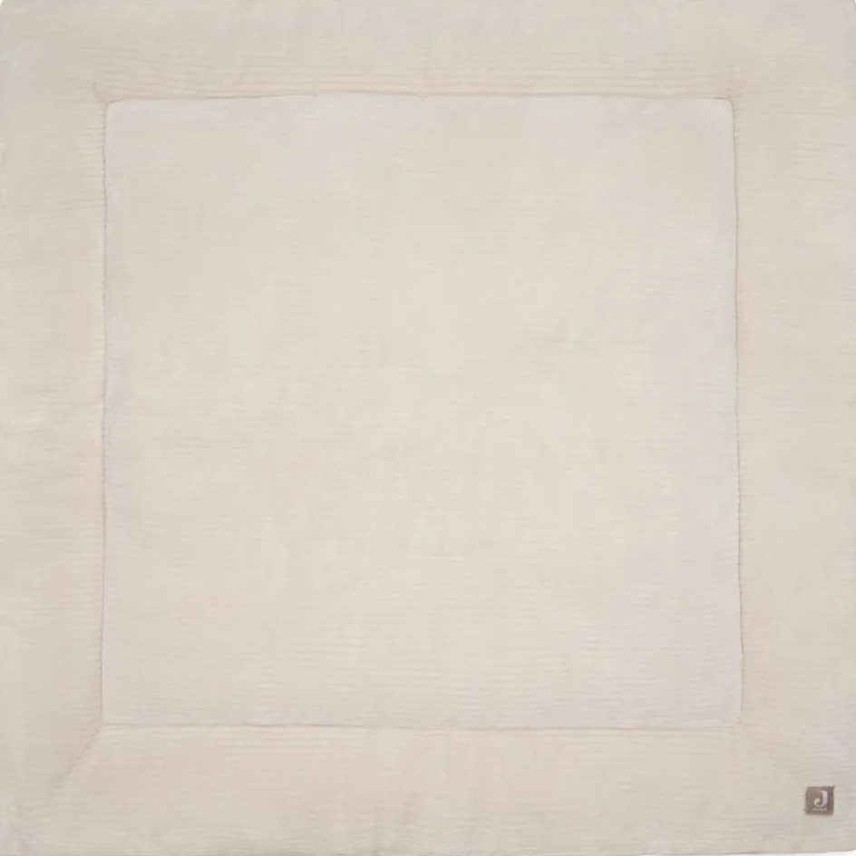 Jollein Tapis de jeu Cloudy Rib Oatmeal (100 x 100 cm)