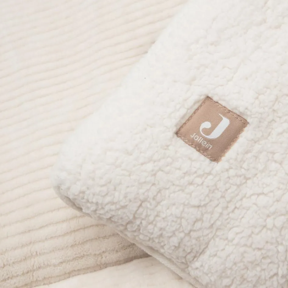 Jollein Tapis de jeu Cloudy Rib Oatmeal (100 x 100 cm)