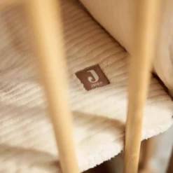 Jollein Tapis de jeu Cloudy Rib Oatmeal (100 x 100 cm)