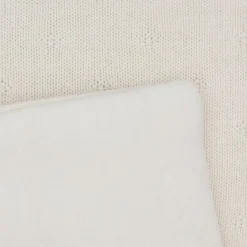 Jollein Tapis de jeu Cosy Knit Ivory (75 x 95 cm)