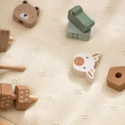 Jollein Tapis de jeu Cosy Knit Ivory (75 x 95 cm)