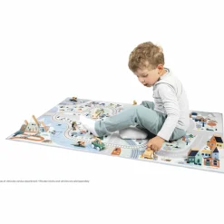 Tapis de jeu Cross Roads La Vallée Blanche (120 x 78 cm)|Janod Hot