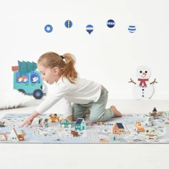 Tapis de jeu Cross Roads La Vallée Blanche (120 x 78 cm)|Janod Hot