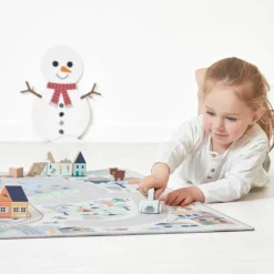 Tapis de jeu Cross Roads La Vallée Blanche (120 x 78 cm)|Janod Hot