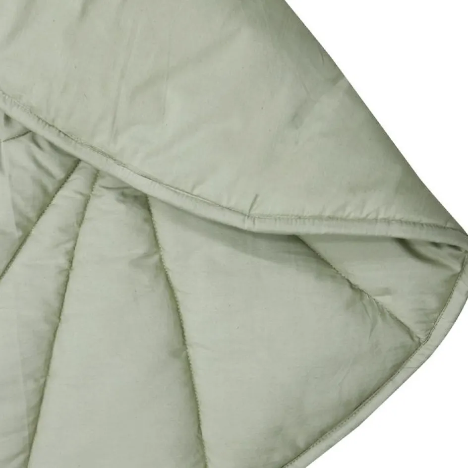 Tapis de jeu en coton bio Nénuphar Olive (95 cm)|Lorena Canals New