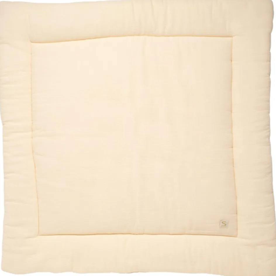 Best Sauthon Tapis de jeu en gaze de coton Vanille (100 x 100 cm)