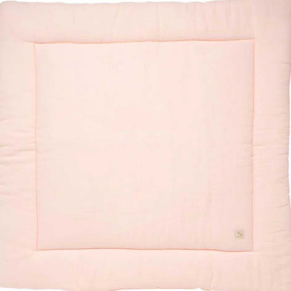 Hot Sauthon Tapis de jeu en gaze de coton Pétale (100 x 100 cm)