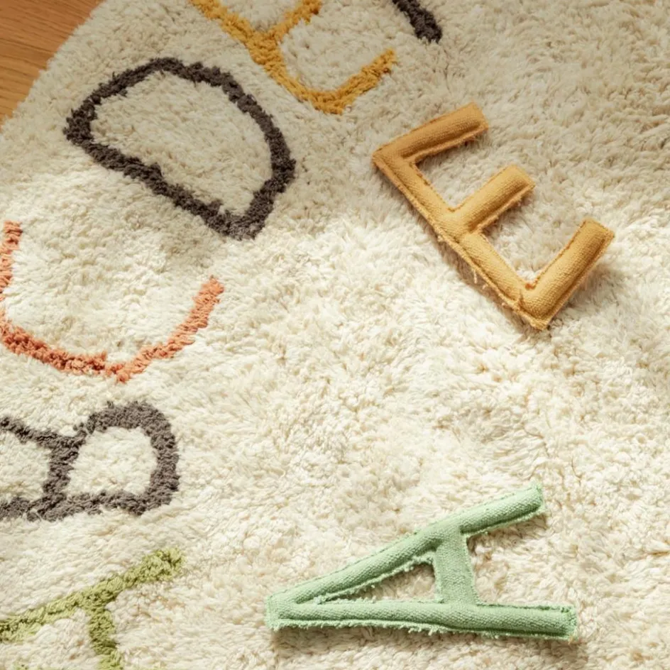 Tapis de jeu lavable ABC couleur et lettres|Lorena Canals Discount