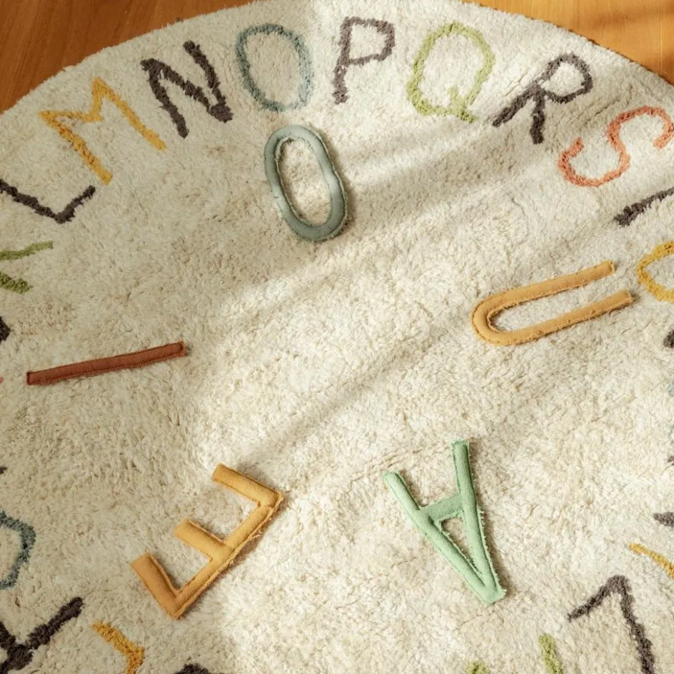 Tapis de jeu lavable ABC couleur et lettres|Lorena Canals Discount