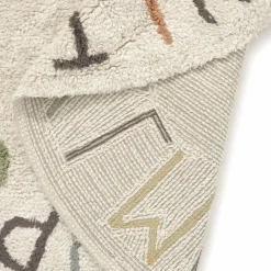 Tapis de jeu lavable ABC couleur et lettres|Lorena Canals Discount