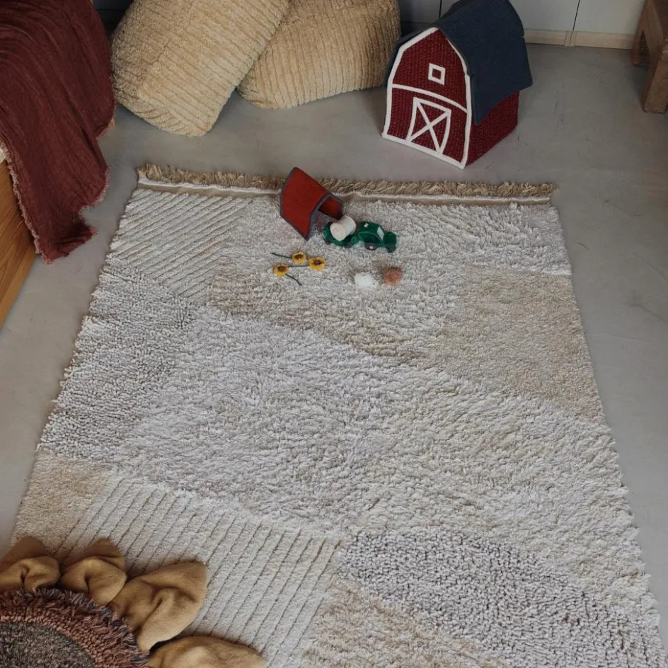 Tapis de jeu lavable Farm Fields (120 x 170 cm)|Lorena Canals Hot