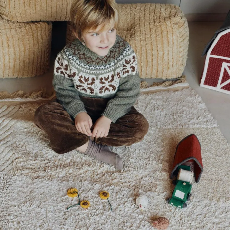 Tapis de jeu lavable Farm Fields (120 x 170 cm)|Lorena Canals Hot