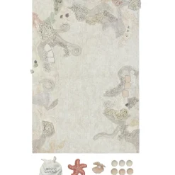 Tapis de jeu lavable Seabed (140 x 200 cm)|Lorena Canals Online