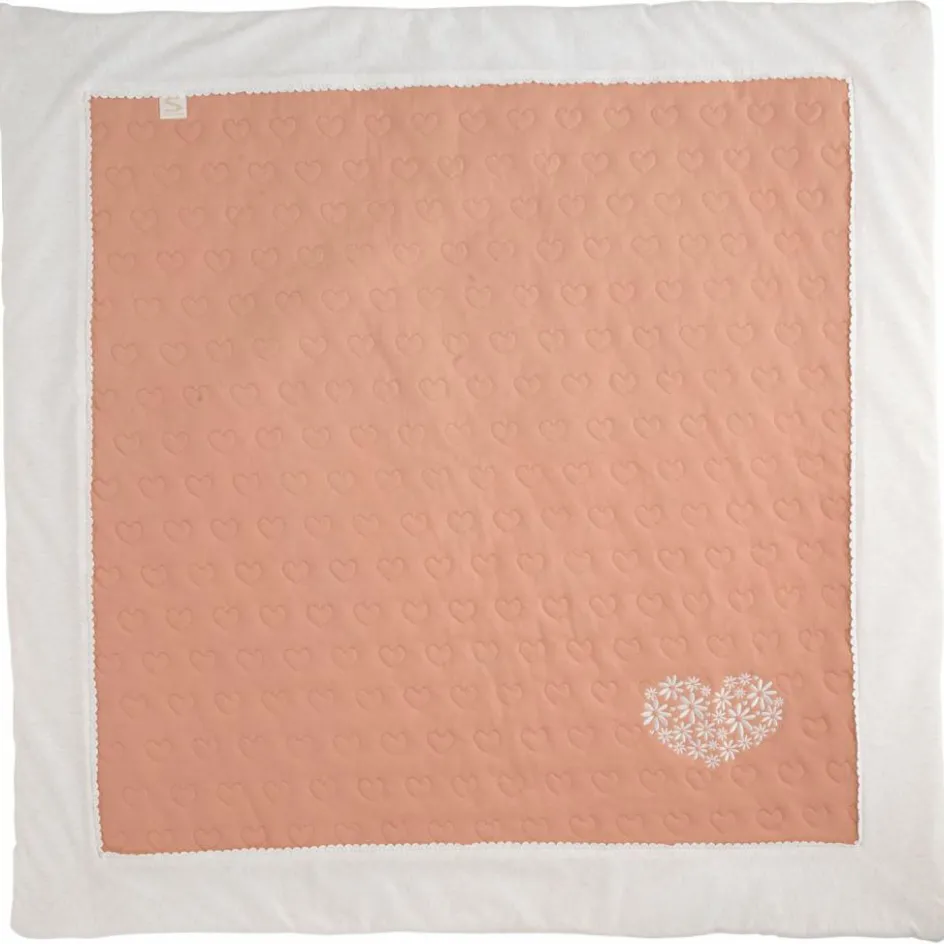 Hot Sauthon Tapis de jeu Petit Cœur (100 x 100 cm)