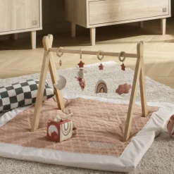 Hot Sauthon Tapis de jeu Petit Cœur (100 x 100 cm)