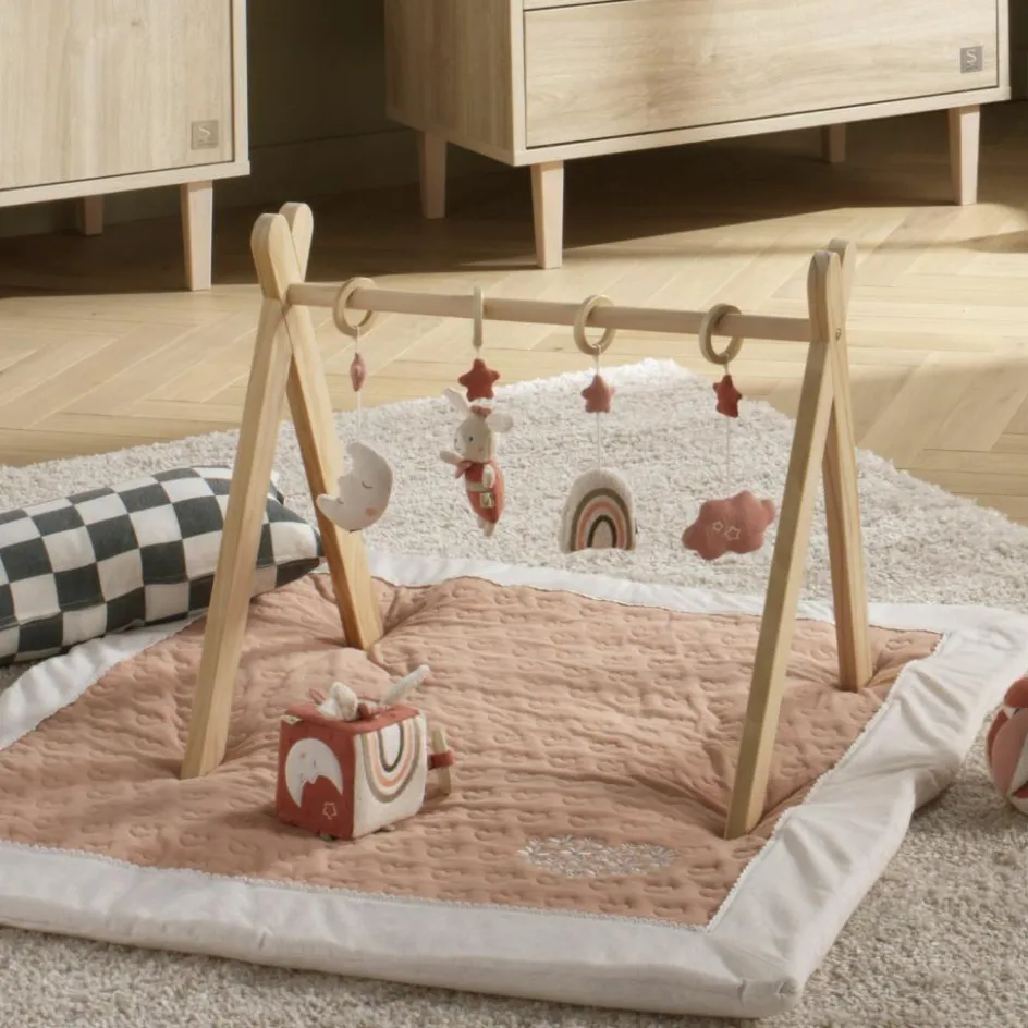 Hot Sauthon Tapis de jeu Petit Cœur (100 x 100 cm)