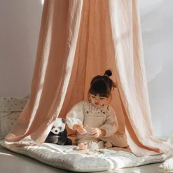 Hot Babyshower Tapis de jeu Picnic Roseberry Canvas (100 x 100 cm)