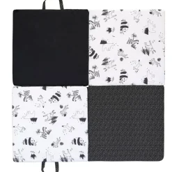 Tapis de jeu pliable 3 en 1 Black & white experience|Candide New