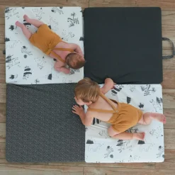 Tapis de jeu pliable 3 en 1 Black & white experience|Candide New