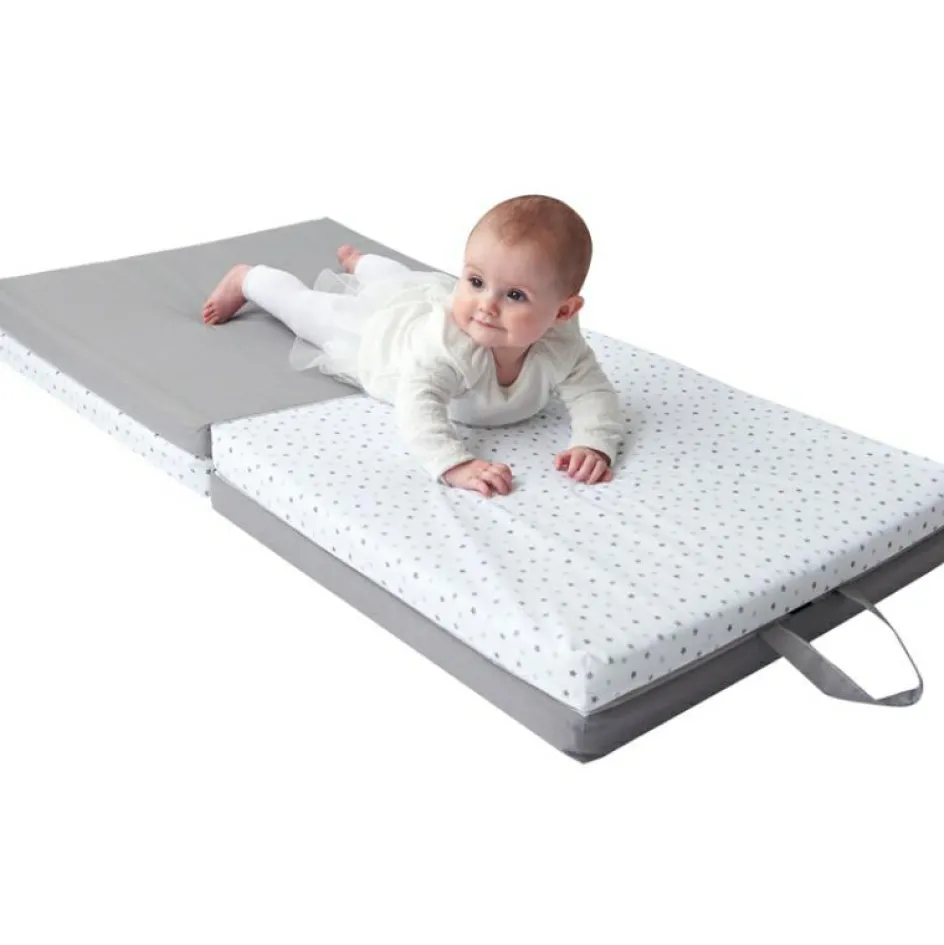 Tapis de jeu pliable 3 en 1 gris étoile|Candide Sale