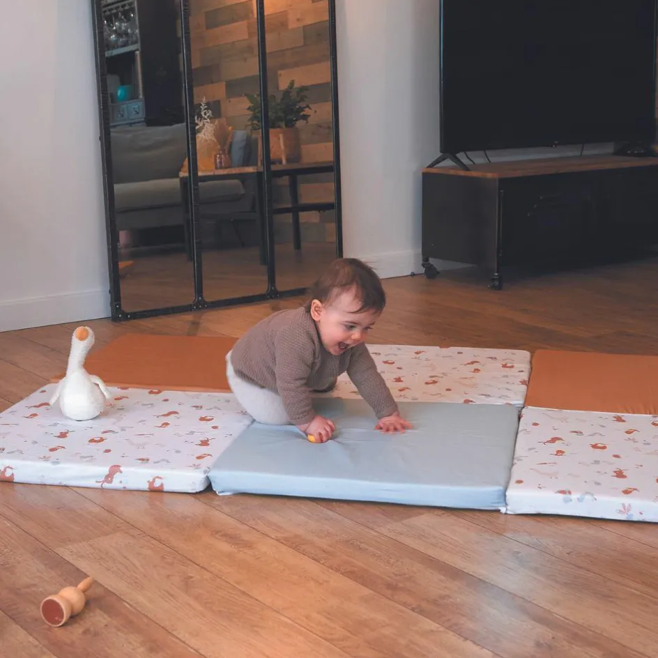 Clearance Tinéo Tapis de jeu pliable XL Little Farmer (180 x 120 cm)