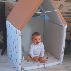 Clearance Tinéo Tapis de jeu pliable XL Little Farmer (180 x 120 cm)