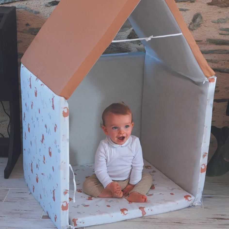 Clearance Tinéo Tapis de jeu pliable XL Little Farmer (180 x 120 cm)