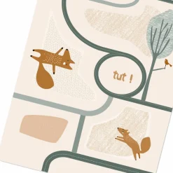 Tapis de jeu Route Edgar le renard|Charlie et Suzie Online